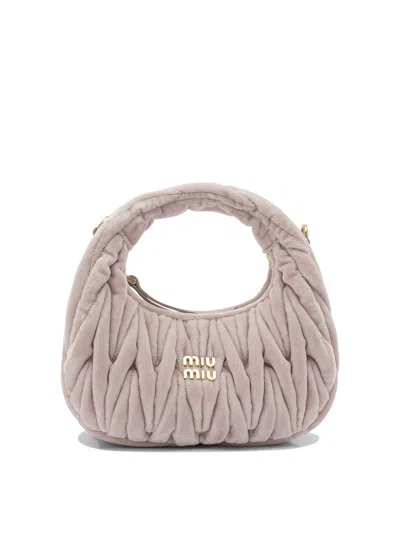Miu Miu "wander" Handbag In Pink