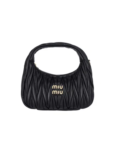 Miu Miu 'wander' Hobo Bag
