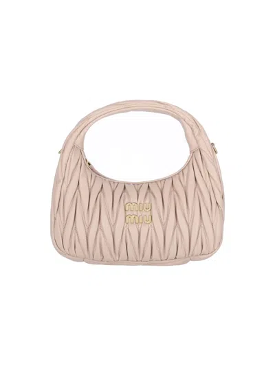 Miu Miu 'wander' Hobo Bag