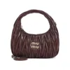 Miu Miu Wander Matelassé Hobo Bag