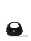 Miu Miu Miu Wander Quilted Shoulder Bag In Black