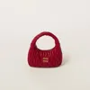 Miu Miu Wander Zipper Crossbody Bag In Red