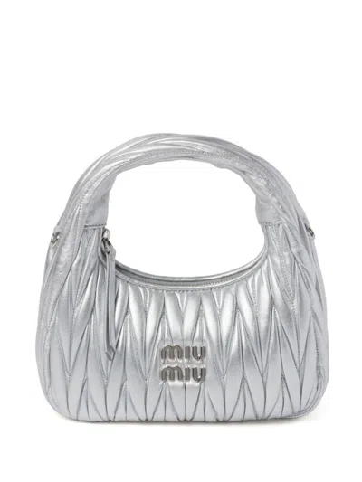 MIU MIU WANDER MATELASSÉ TOTE BAG