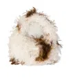 Miu Miu Wander Mohair Bag In Neutral