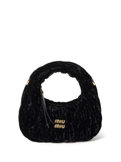 Miu Miu Shoulderbags In Black