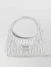 Miu Miu Wandler Leather Metallic Quilted Shoulder Bag