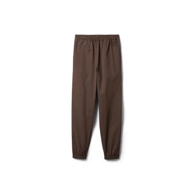 Miu Miu Washed Twill Joggers In Gray