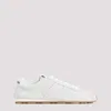 Miu Miu White Lace Up Sneakers