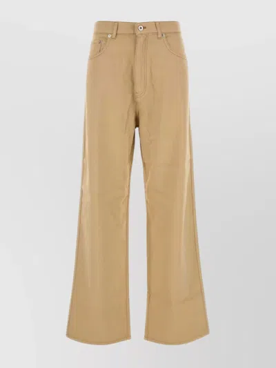 Miu Miu Wide Leg Denim Trousers