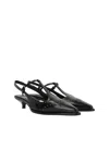 Miu Miu Leather Slingback Pumps