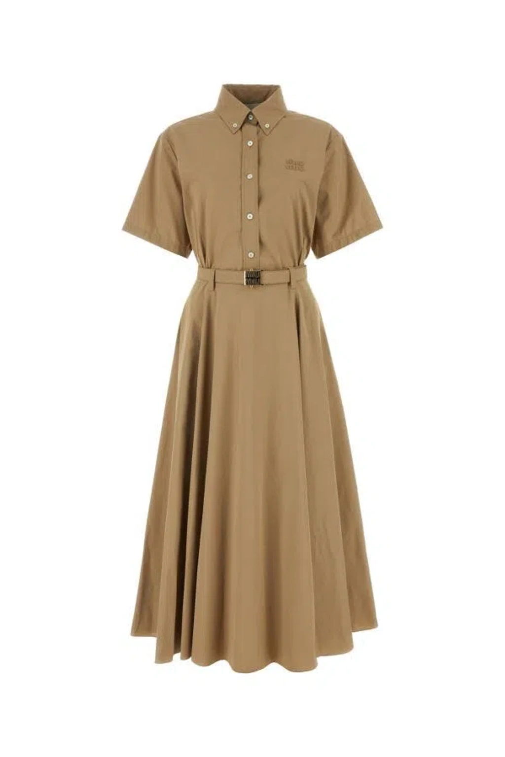 Miu Miu Dress In Brown