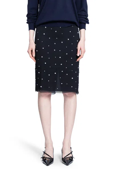 Miu Miu Woman Black Skirts