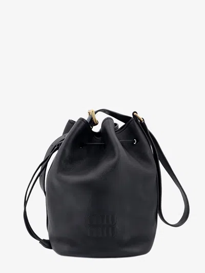 Miu Miu Woman Bucket Bag Woman Black Bucket Bags
