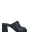 Miu Miu Woman Mules & Clogs Black Size 10 Eva (ethylene - Vinyl - Acetate)