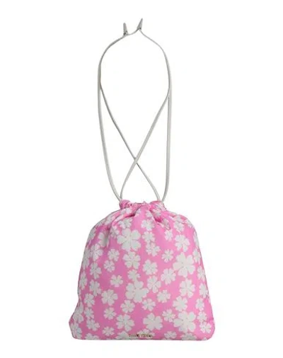 Miu Miu Woman Shoulder Bag Pink Size - Recycled Nylon