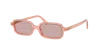 Miu Miu Woman Sunglass Mu 11zs In Pink