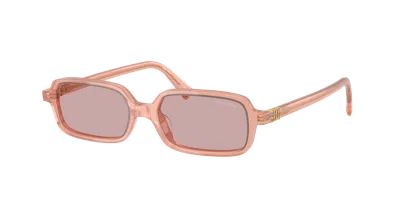 Miu Miu Woman Sunglass Mu 11zs In Pink