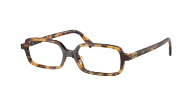 Miu Miu Woman Sunglass Mu 11zs In Brown
