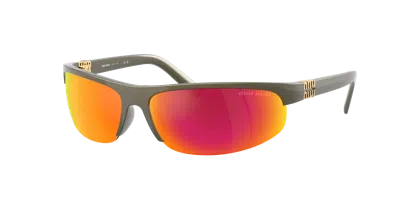 Miu Miu Woman Sunglass Mu A02s In Multi