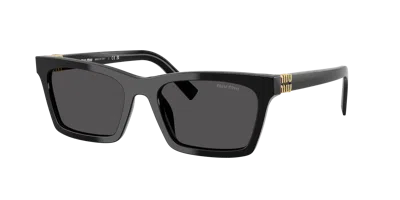 Miu Miu Woman Sunglass Mu A05sf In Black