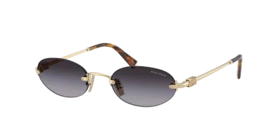 Miu Miu Woman Sunglass Mu A54s In Black