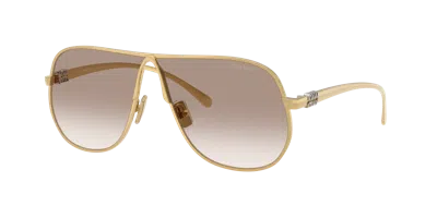 Miu Miu Woman Sunglass Mu A56s In Brown