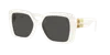 Miu Miu Full Frame Sunglasses In White