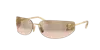 Miu Miu Woman Sunglasses Mu A51s In Bronze Mirrow Gradient