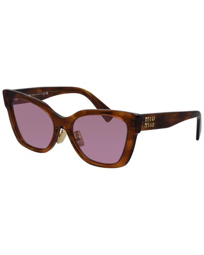 MIU MIU MIU MIU WOMEN'S 02ZS 56MM SUNGLASSES