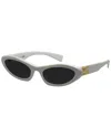Miu Miu Women's 09ys 54mm Sunglasses In White