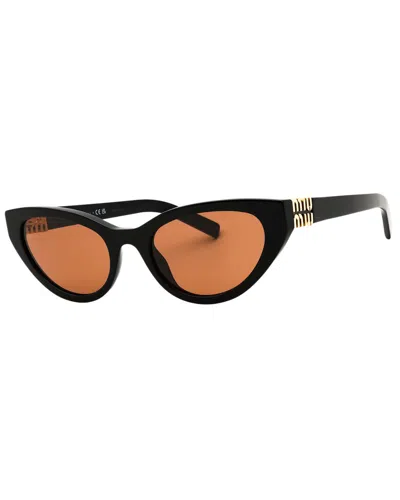 Miu Miu Women's 0mu A04s 54mm Sunglasses In Black