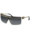 Miu Miu Woman Sunglasses Mu 50zs In Gray