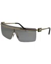 Miu Miu Mask-frame Sunglasses In Gray