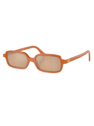 MIU MIU WOMEN'S 52MM GEOMETRIC SUNGLASSES
