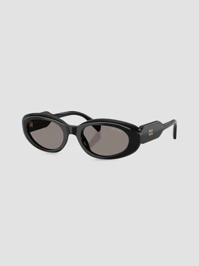 Miu Miu Women's 53mm Oval Sunglasses In Black