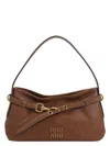 Miu Miu Women Avenutre Leather Shoulder Bag In Multi