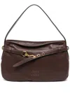 Miu Miu Women Aventure Leather Shoulder Bag
