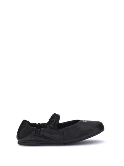 Miu Miu Women Ballerina Ballerinas In Black