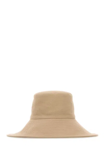 Miu Miu Women Beige Cotton Bucket Hat