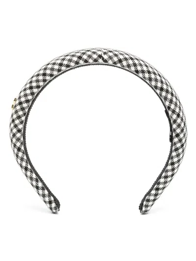 Miu Miu Black And White Headband