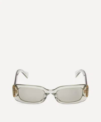 Miu Miu Women's Constella Rectangular Sunglasses