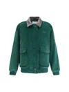 Miu Miu Women Corduroy Jacket In Green