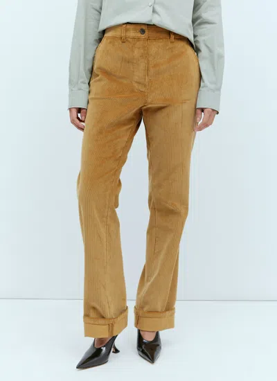 MIU MIU MIU MIU WOMEN CORDUROY PANTS