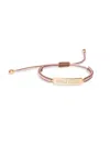 Miu Miu Women's Cotton And Metal Bracelet In Pattern