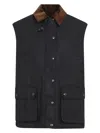 Miu Miu Corduroy Collar Jacket In Black