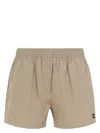 Miu Miu Cotton Shorts With Elastic Waistband