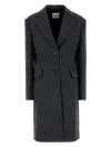 Miu Miu Dark Grey Wool Coat