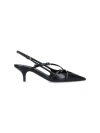 Miu Miu Women Patent Slingback Pump With Buckles