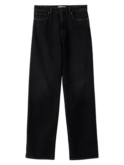 Miu Miu Women's Denim Jeans In Black