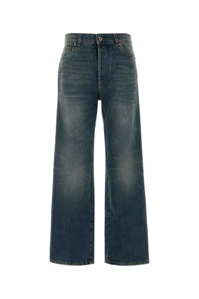 Miu Miu Women's Denim Jeans In Blue
